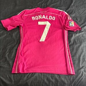 Real Madrid #7 Cristiano Ronaldo 2014-15 Adidas Away La Liga Jersey